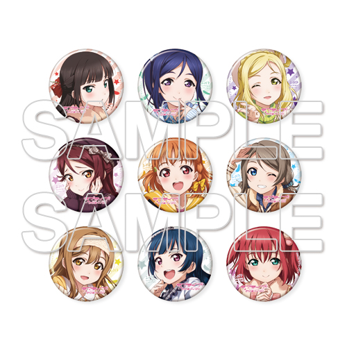 プ*引様 渡辺曜 16枚 ラブライブ Aqours Finale 缶バッジ ラブライブ