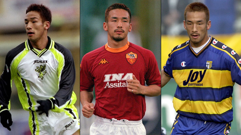 中田英寿 asローマ ユニフォーム 2001年 サッカー セリエA 日本代表