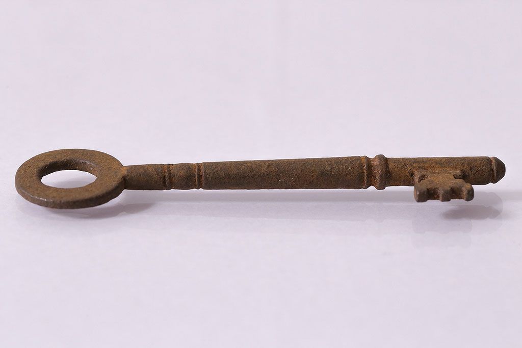 G-7 錠前 古鍵 古道具 アンティーク 美術品 工芸品 鉄製 G-7 錠前 古鍵