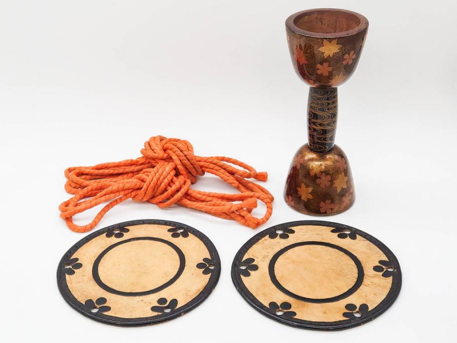 和楽器 小鼓 アンティーク 和楽器 鼓 和楽器 鼓 和楽器 Michael