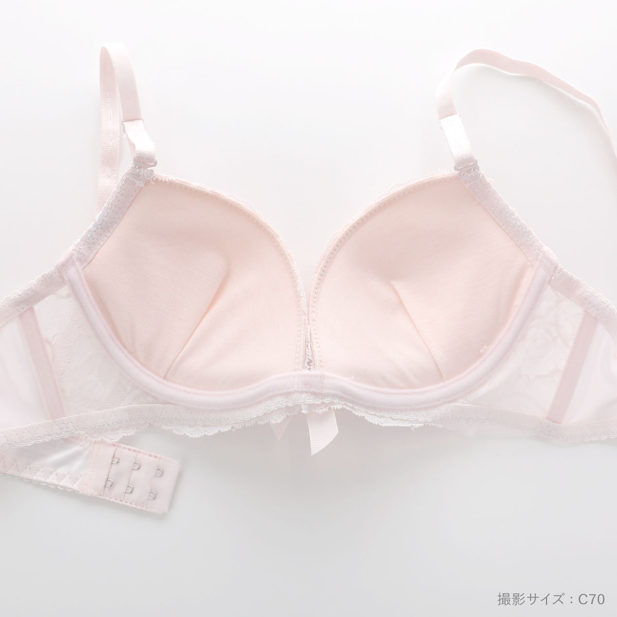 ロマンティックドール ケミカルレース ブラセット ABCD 谷間 L字 脇