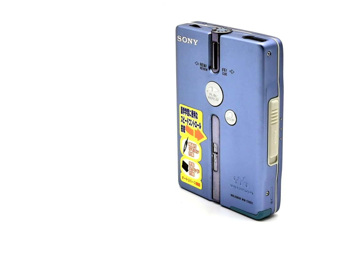 SONY製カセットウォークマンWM-EX651◇中古作動◇付属品有