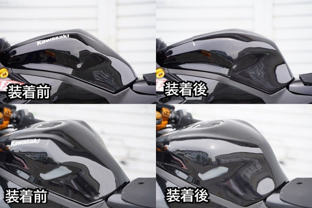 Webike | 才谷屋 サイタニヤ タンクパッド ZX-4R(EK3ZX40TP-W