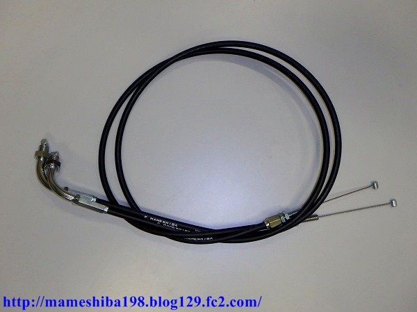 豆柴さくらメルセデスベンツW124E400E500用アクセルワイヤー 豆柴