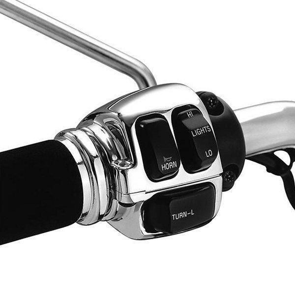 Webike | ヒロチー HIROCHI 0016-06 クローム・スイッチ ハウジング