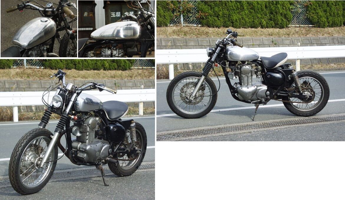 エストレヤ タンク キャブ用 250TR カワサキ エストレヤ エストレア