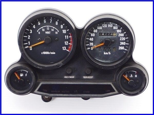 希少】GPz750turbo GPz1100 純正メーター 260Km/h