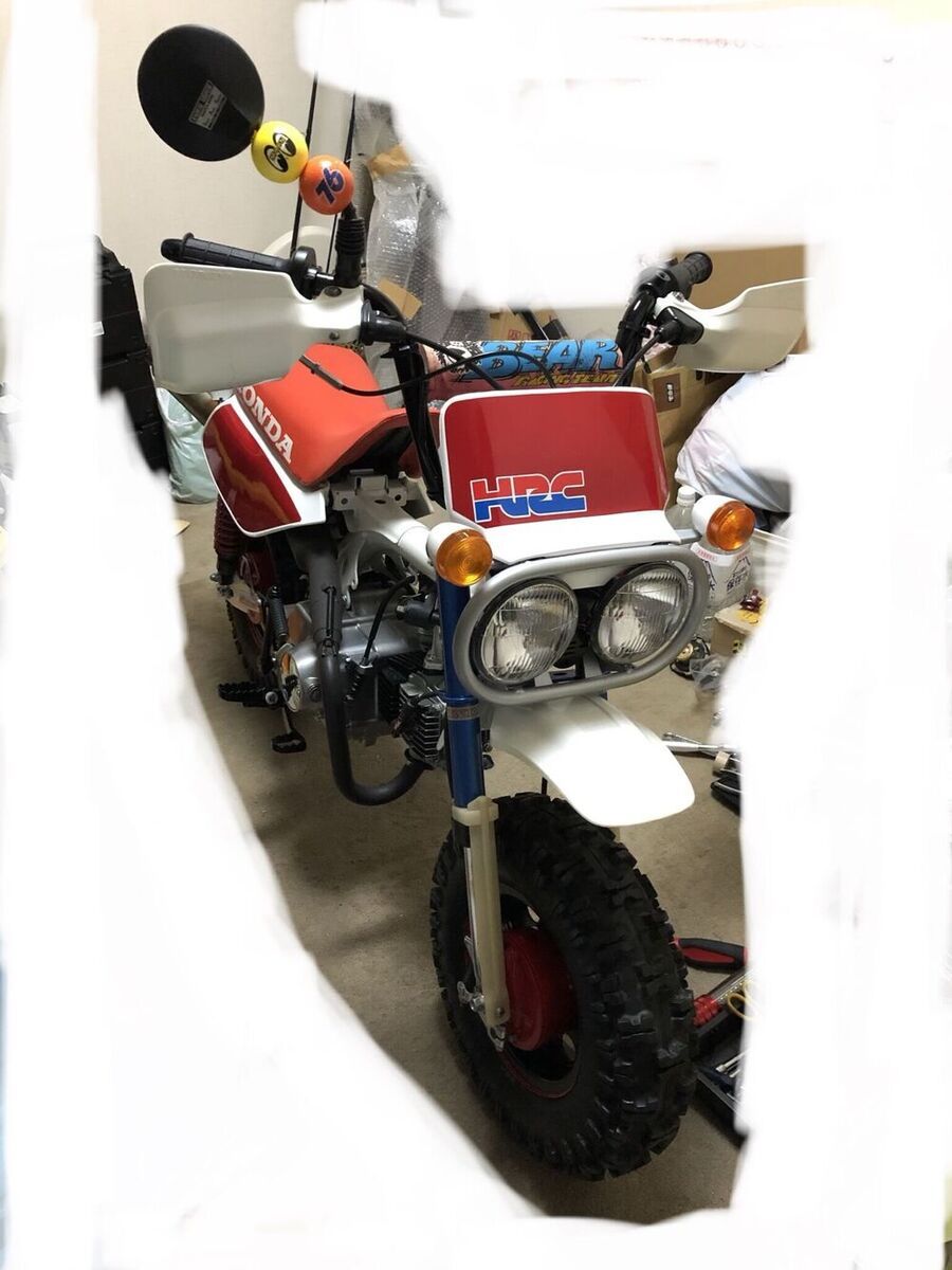 HONDA MONKEY BAJA 純正 タンク ガソリンタンク モンキーバハ 後期