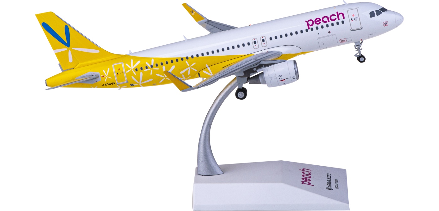 航空機・ヘリコプター JC wings 1/200 peach A320 JA08VA JC wings 1