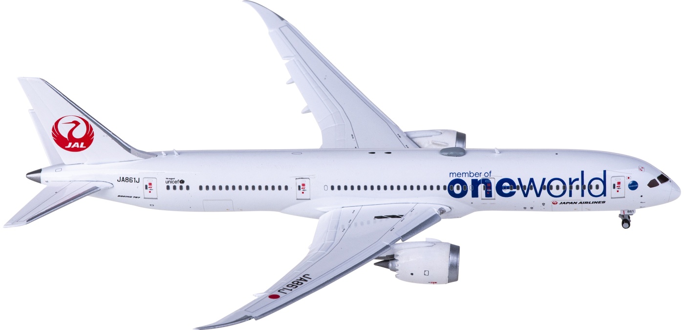 レア品 JAL B787-9 JA861J 1/200】 レア品 JAL B787-9 JA861J 1/200】