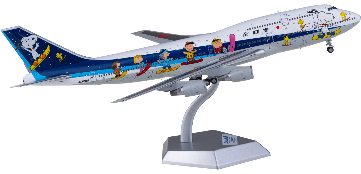 L2021 ANA 全日空Boeing 747-400D JA8961 SQ Wings 1:200 -飞机模型世界