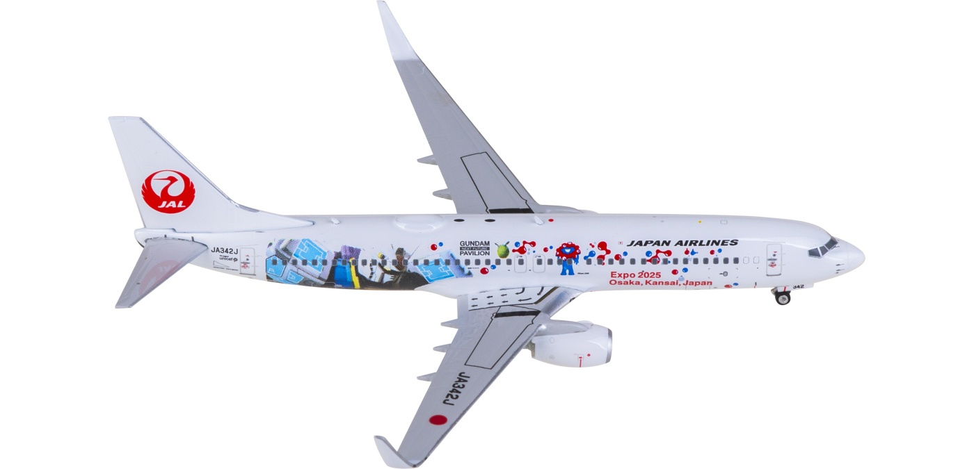 PH04647 Japan Airlines 日本航空Boeing 737-800 JA342J Phoenix 1:400