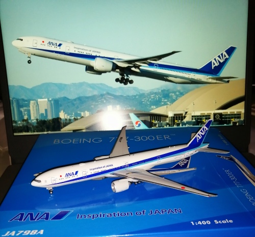 航空機・ヘリコプター PH ANA Boeing 777-300ER JA795A 1/400 航空機