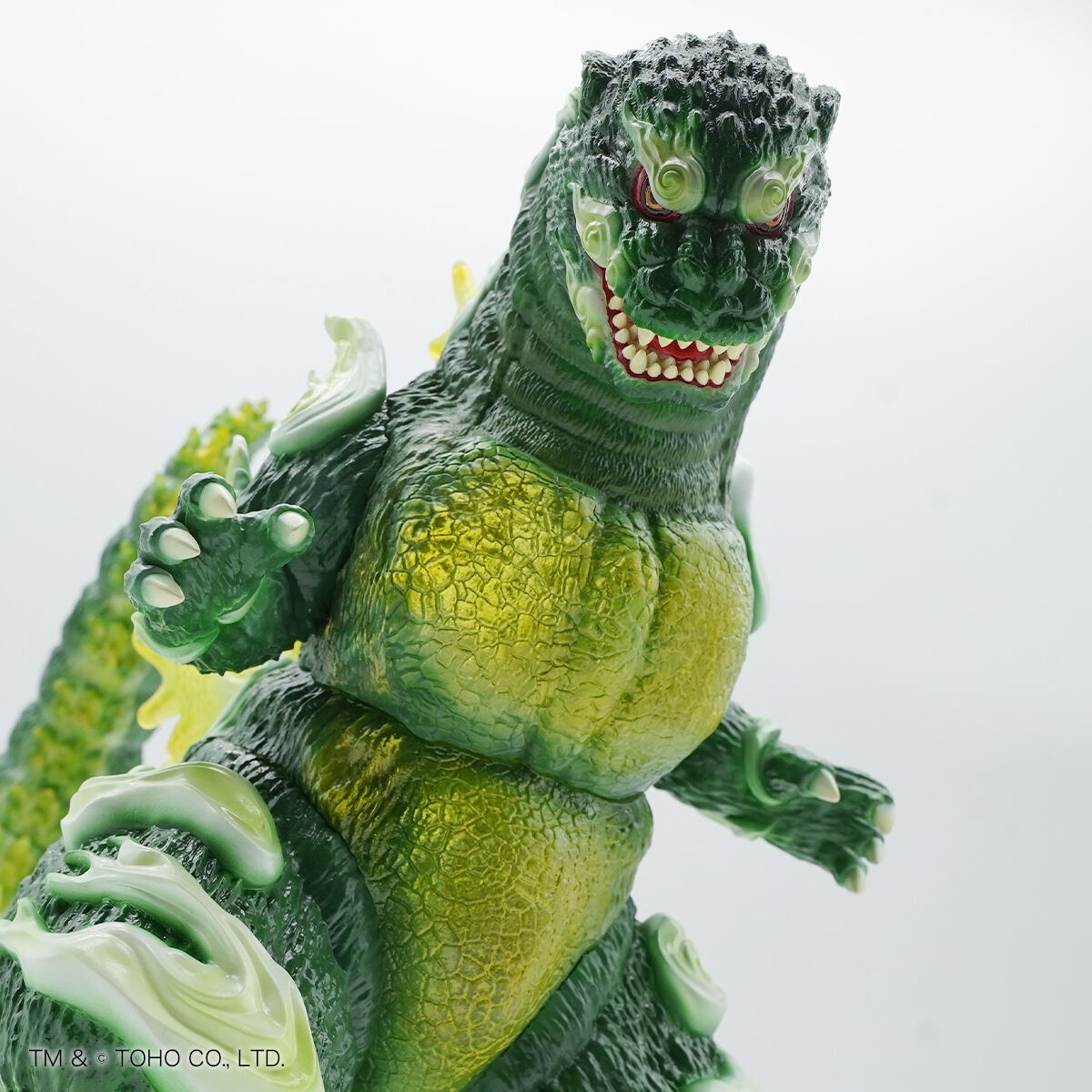 PLEX GODZILLA VINYL ART『GVA-BC ゴジラ1995 Frog Tree 浮世ノ絵（翠