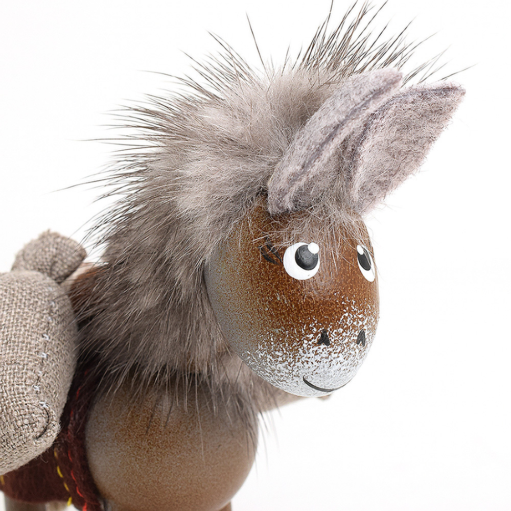 ノルディカニッセ 袋を運ぶロバ (ノルディカニッセ フクロヲハコブロバ