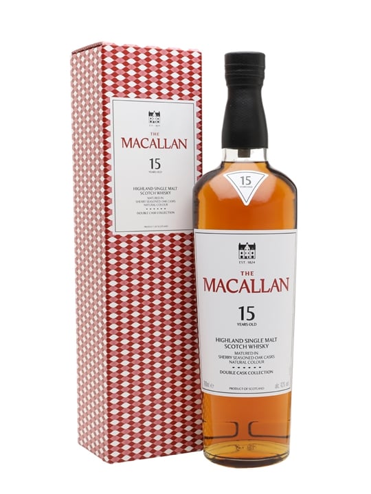 Macallan 15 Year Old Double Cask Scotch Whisky : The Whisky Exchange