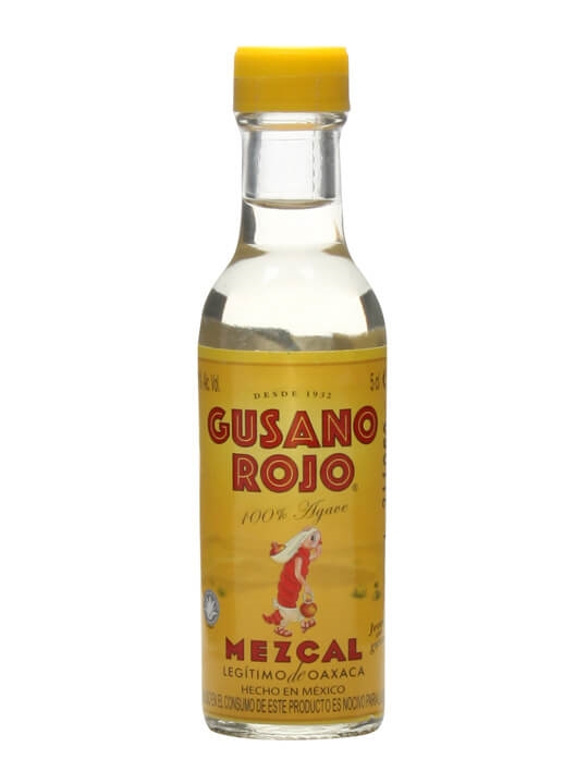 Gusano Rojo Mezcal Miniature : The Whisky Exchange