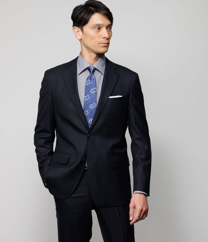 カシミヤ混 チェック ビーバー コンバーチブルカラーコート(11333307