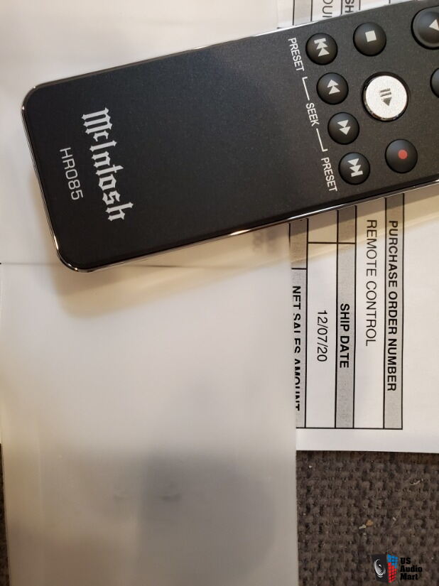 McIntosh/HR085 リモコン HR085 Replacement Remote Control For