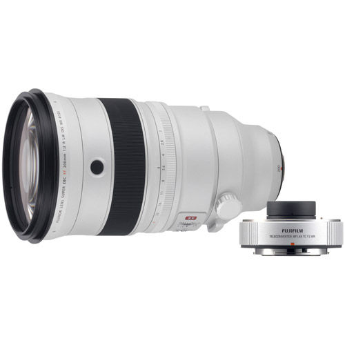 Fujifilm Fujinon XF 200mm f/2.0 R LM OIS WR Lens & XF 1.4X TC WR