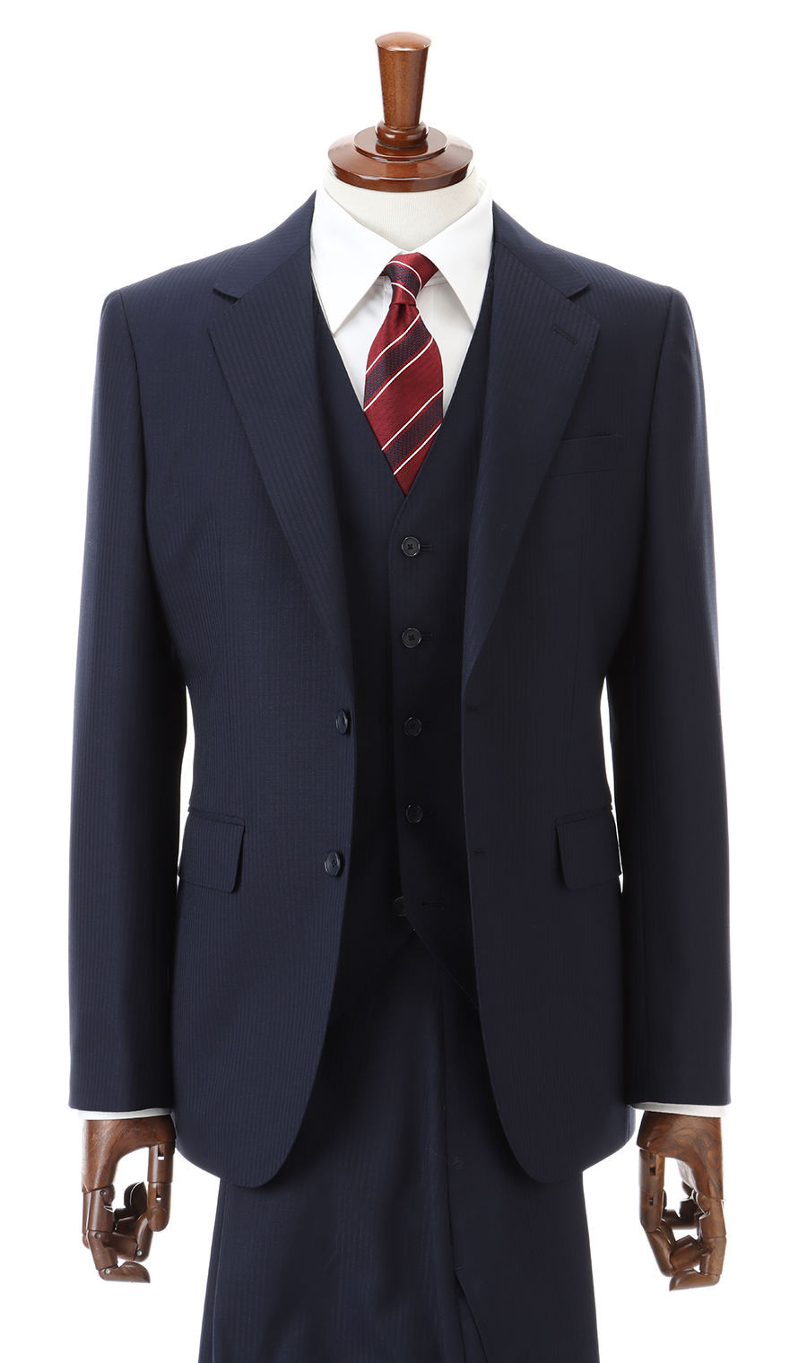 スタイリッシュスーツ【スリーピース】【Plastics Smart】 (YPFM43001