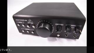 DTM・DAW transfer69BEHRINGER MONITOR2USB Review] BEHRINGER