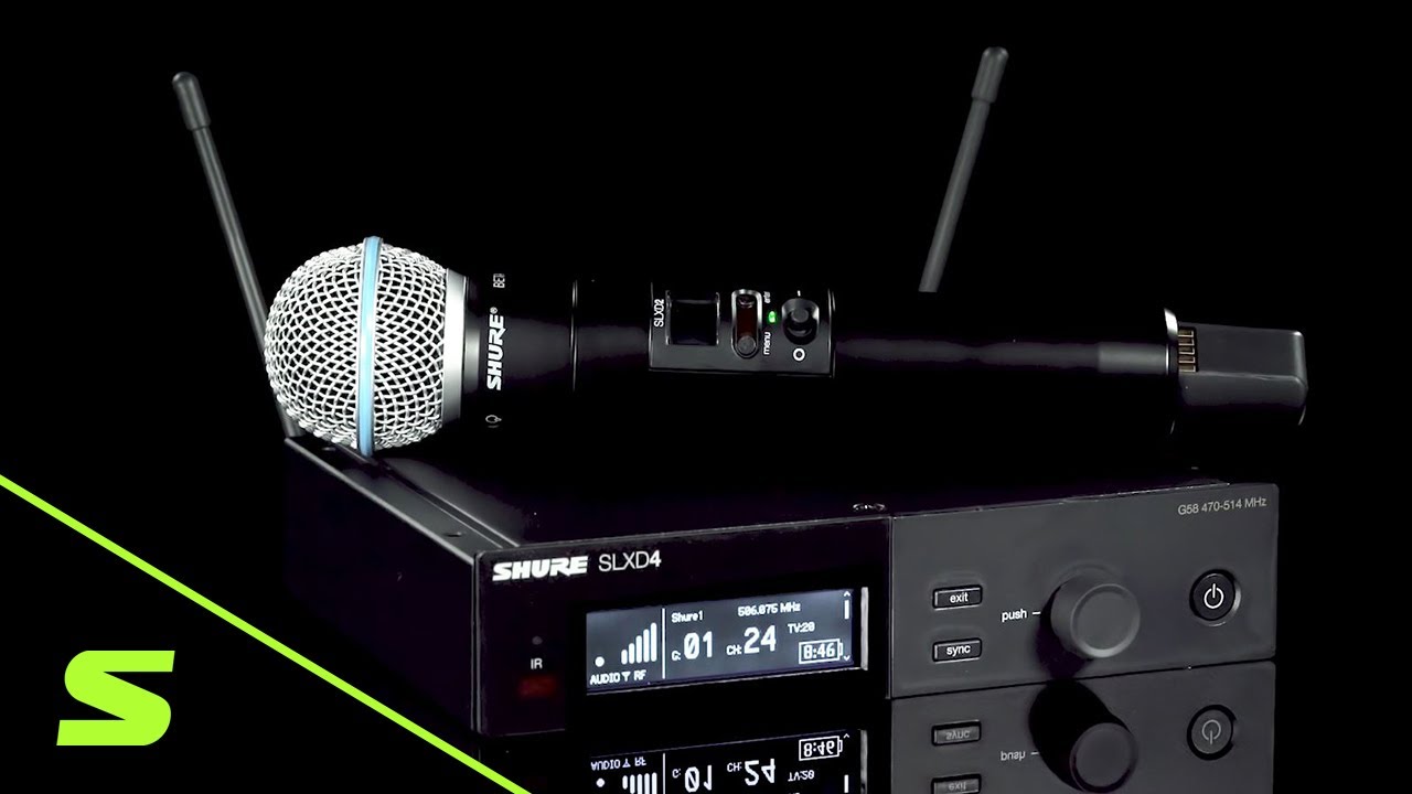 SHURE BETA 58A SLX2 SLX4 ワイヤレスマイク SLX2 - Shureワイヤレス