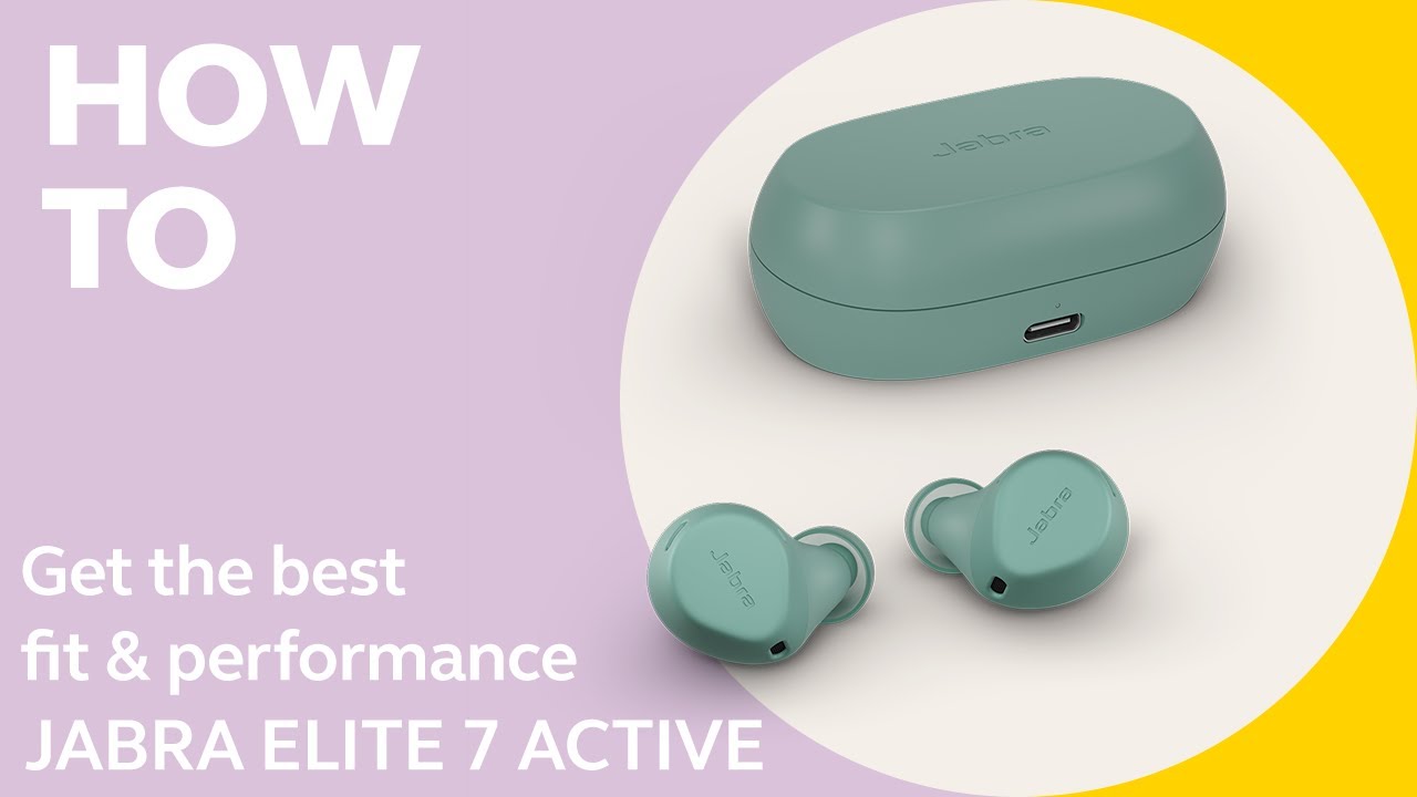 美品】Jabra elite7active Mint ノイズキャンセル付 Get started with