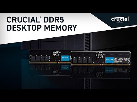 Crucial 64GB Kit (32GBx2) DDR5-4800 UDIMM | CT2K32G48C40U5