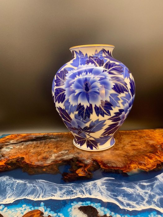 vintage 香蘭社 花瓶 春蘭 香蘭社の花瓶 春蘭