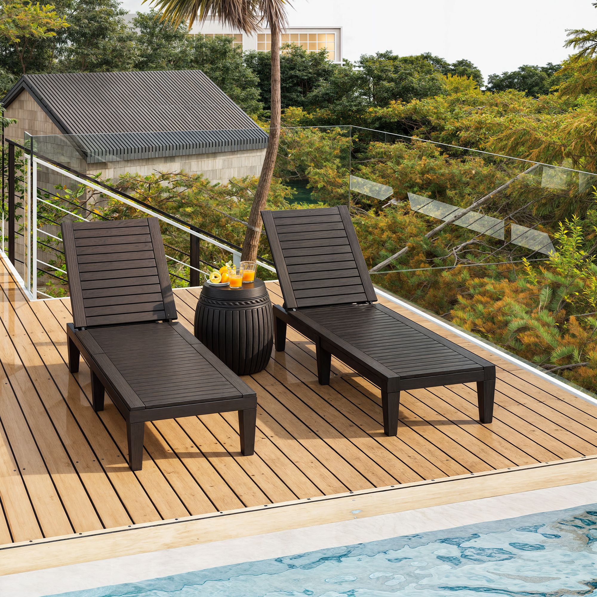 テーブル・チェア・ハンモック Backside summit design