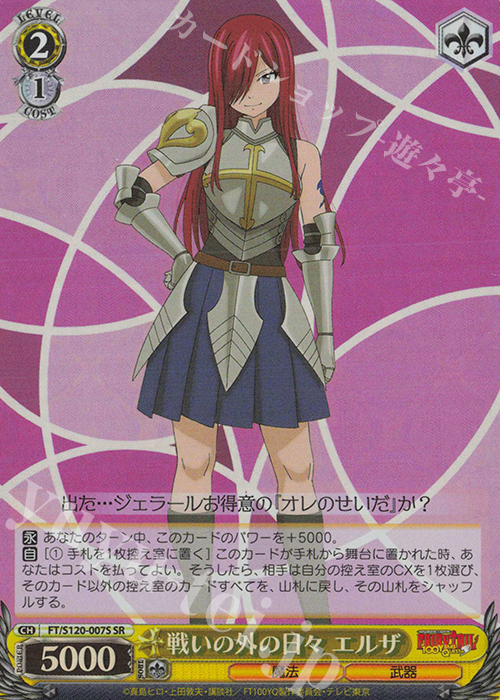 フェアリーテイル 戦いの外の日々 エルザ SSP WS 戦いの外の日々 エルザ