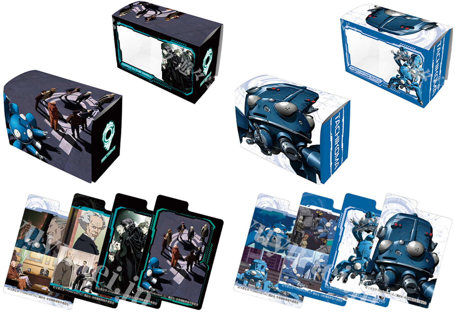 ブロッコリートレカアイテムくじEX 「攻殻機動隊」好評発売中