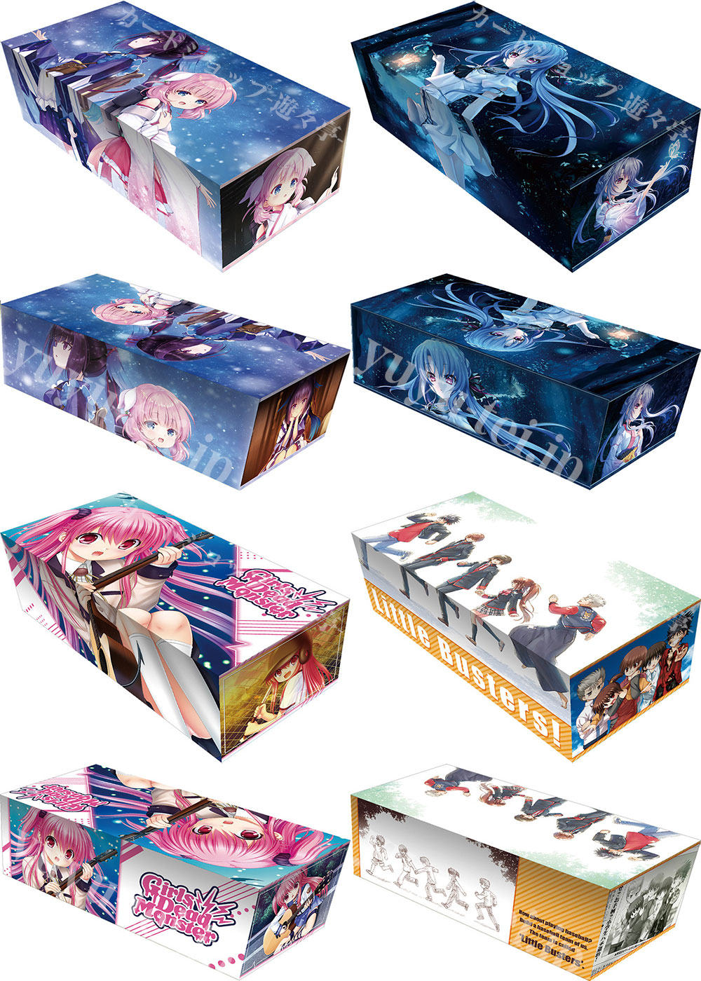 ブロッコリートレカアイテムくじEX「Key」第2弾 B.C.D.E賞コンプリート