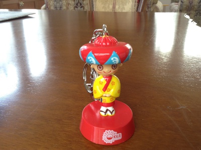 沖縄 OKICA オキカ 花笠マハエフィギュア 限定 フィギュア付きIC乗車券