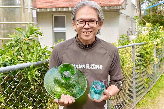 琉球新報ローカルblog:琉球ガラスに新風 琉球ガラス工房「Glass studio尋」