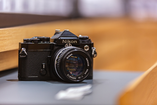 一眼レフフィルムカメラ