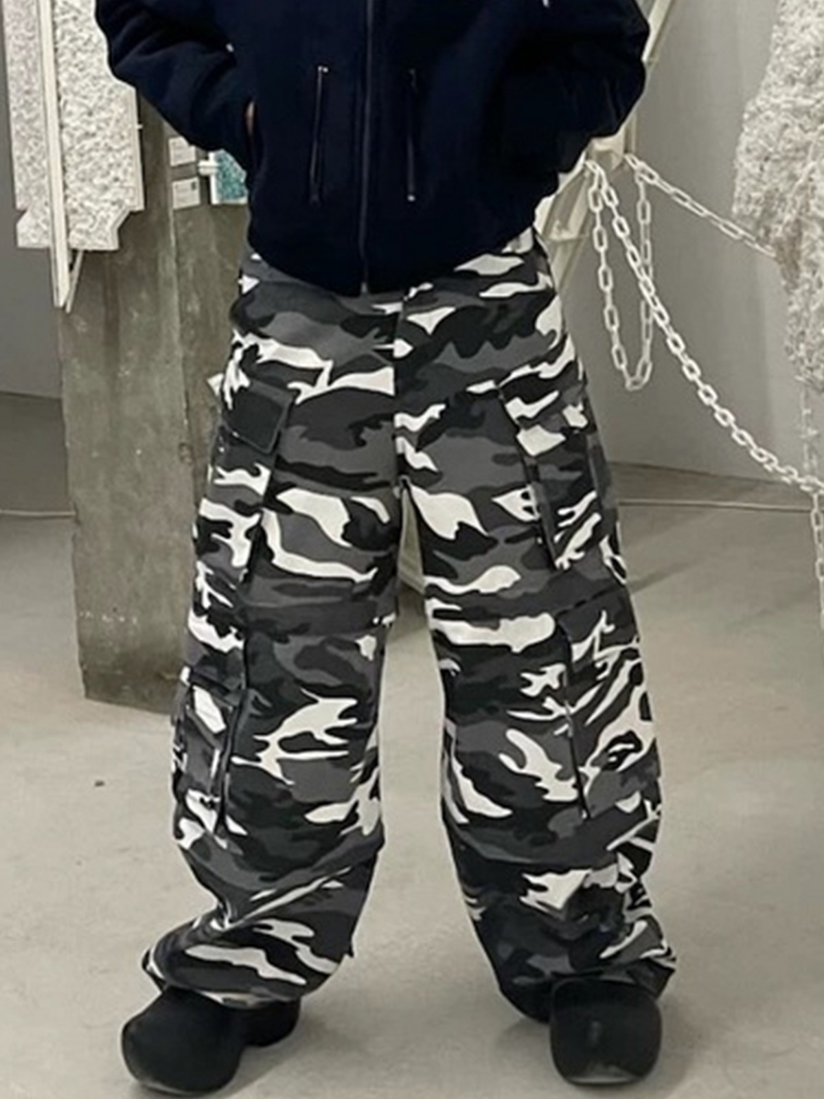 gunda ガンダ 迷彩サルエルパンツ gunda ガンダ 迷彩サルエルパンツ