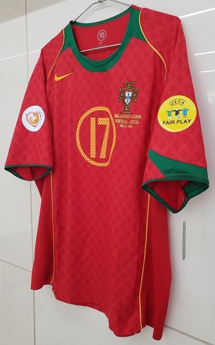 ポルトガル代表（H）EURO 2004 C,ロナウド＃17 +マッチデイ