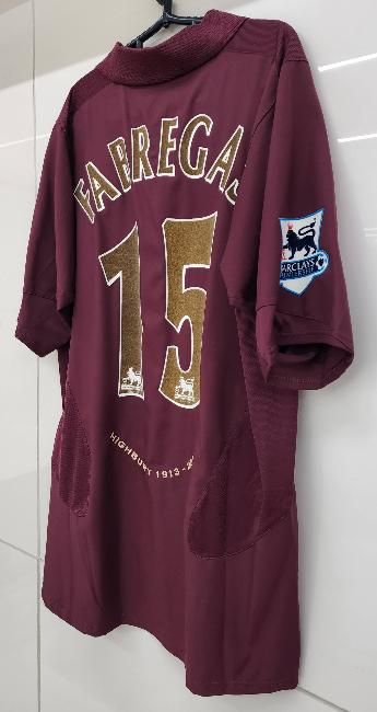 アーセナル（H）05/06 ラストハイバリー 、ファブレガス＃15 +