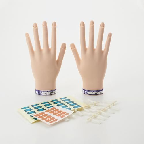 ネイリスト技能検定試験用 JNEC 認定モデルハンド チップ 両面テープ