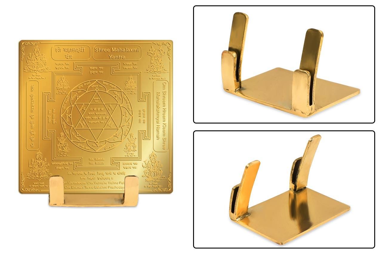 マハーラクシュミー・ヤントラ（約15cm×15cm）（受注製作