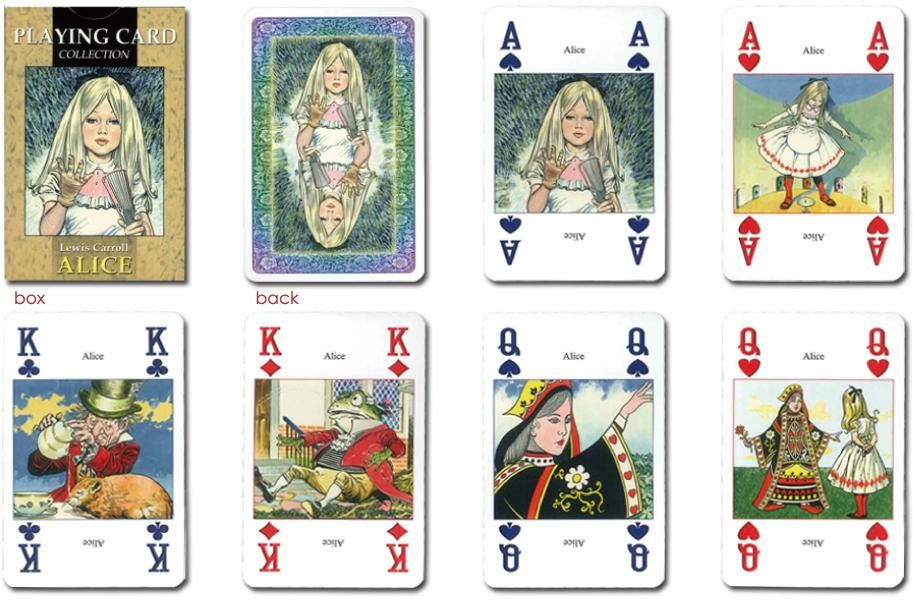 Lewis Carroll -ALICE- トランプ 不思議の国のアリス