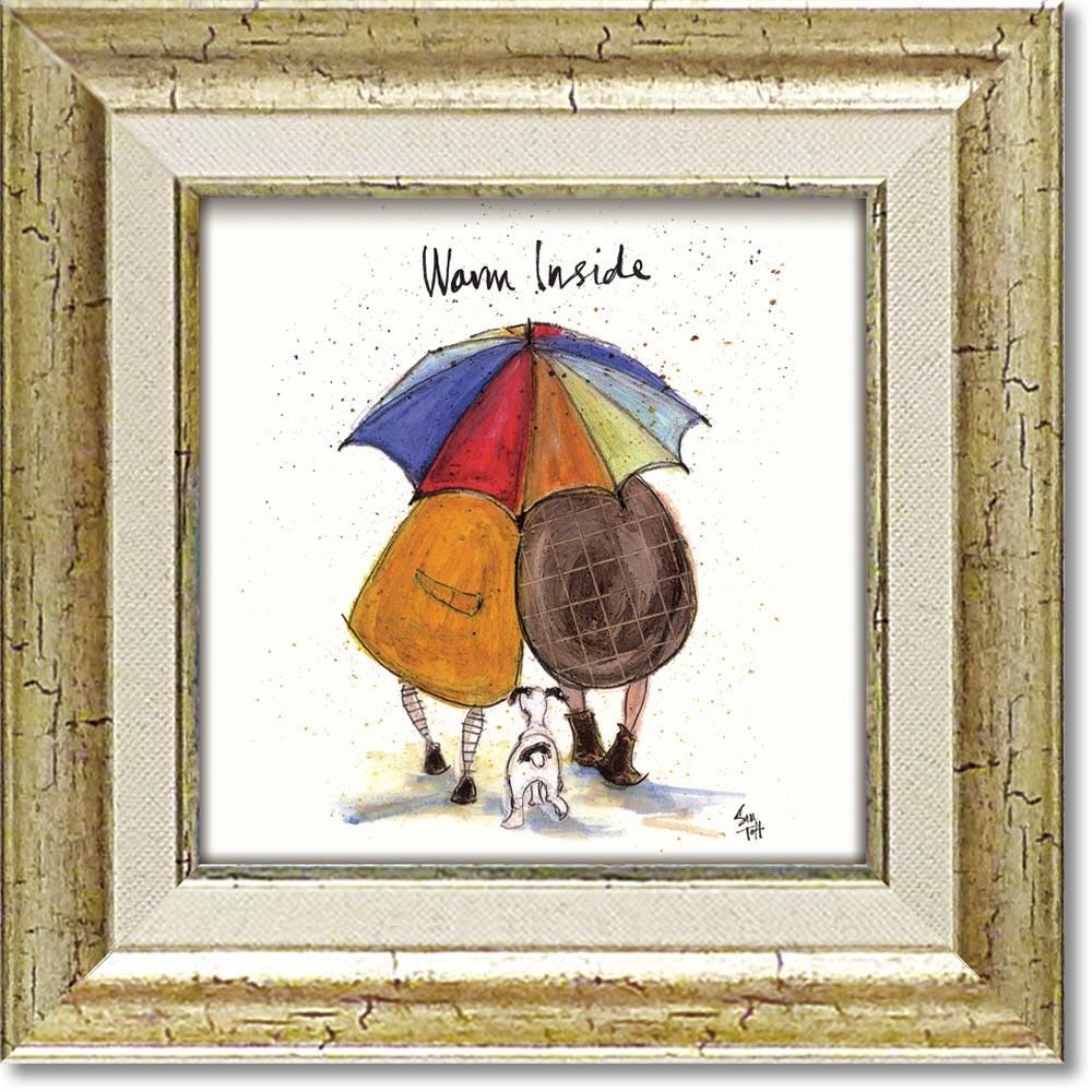 画家 haru 油彩画 ☆ 絵 と 額縁 共に アクリル板 。