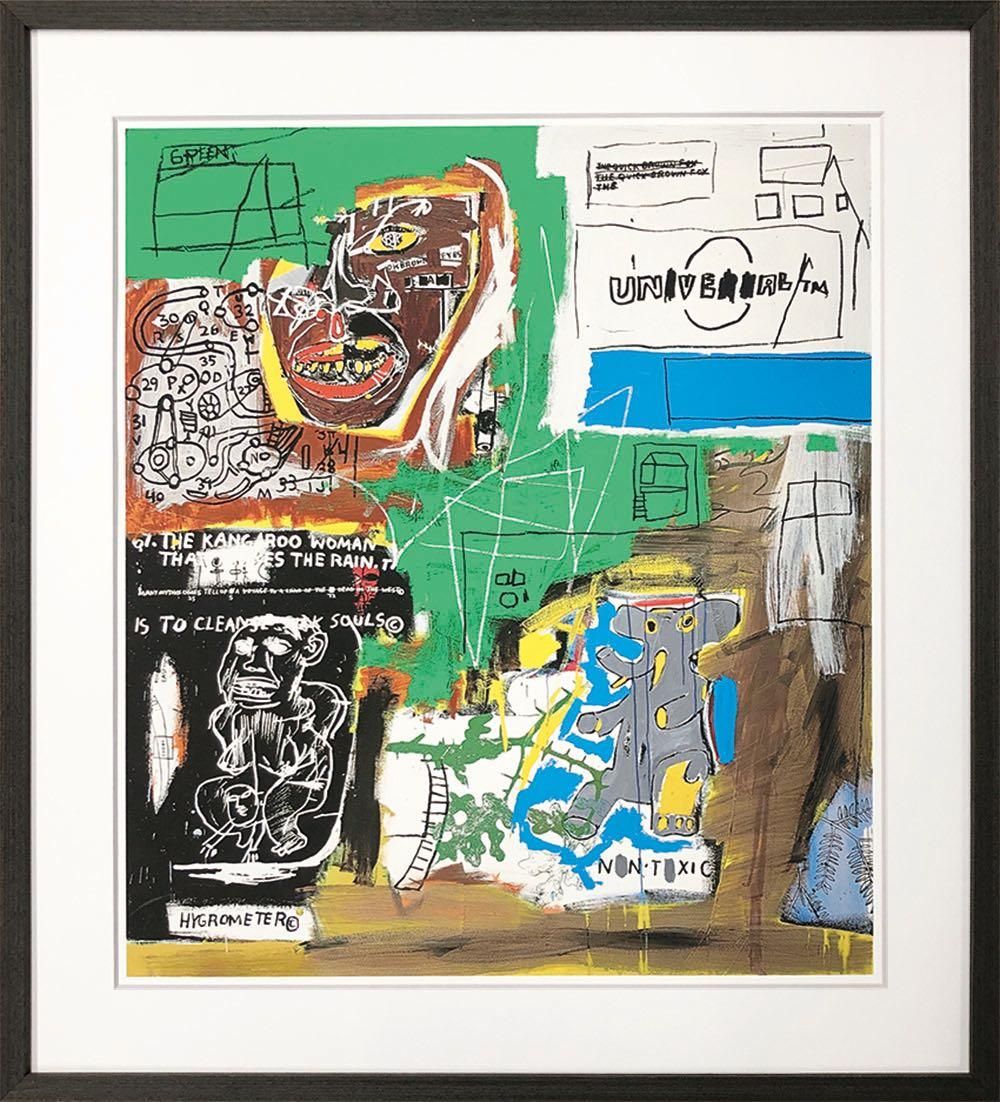 バスキア JEAN-MICHEL BASQUIAT 油絵 4