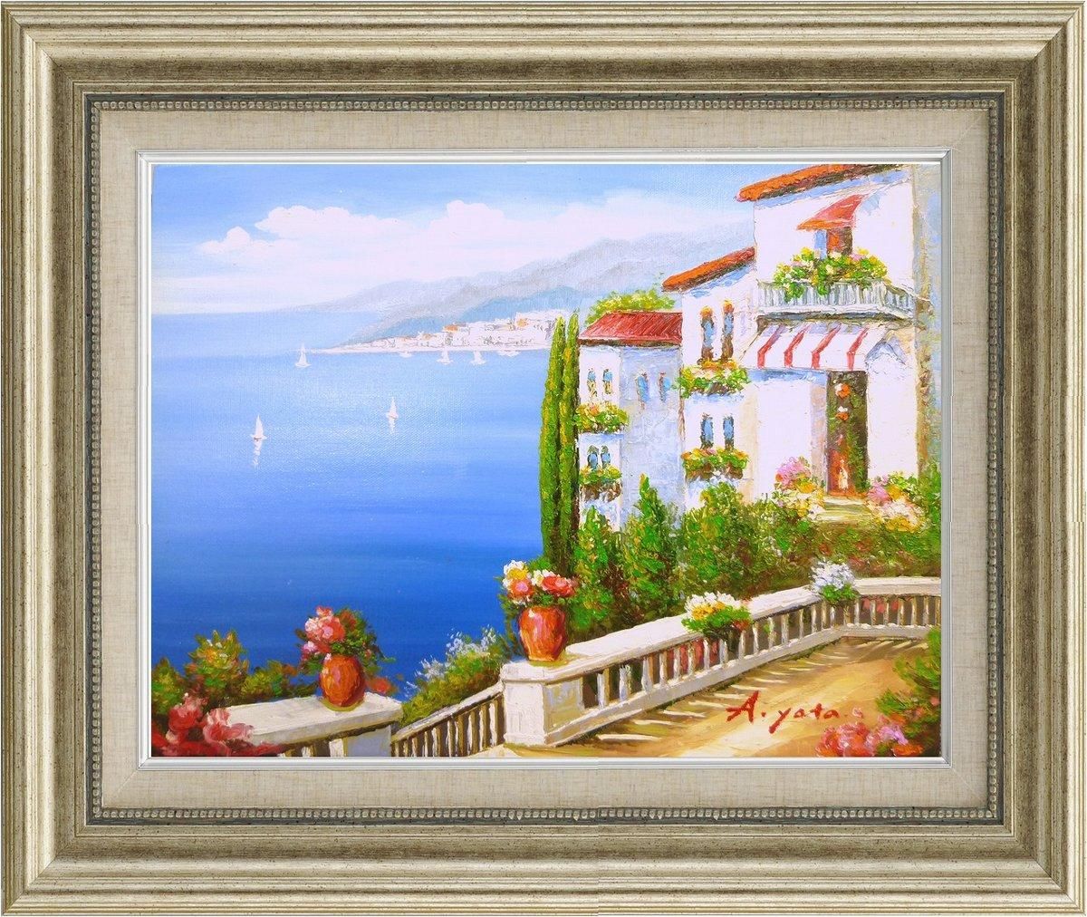 50×61㎝「シャンデリア 2」油彩・原画・F12 50×61㎝「シャンデリア 2