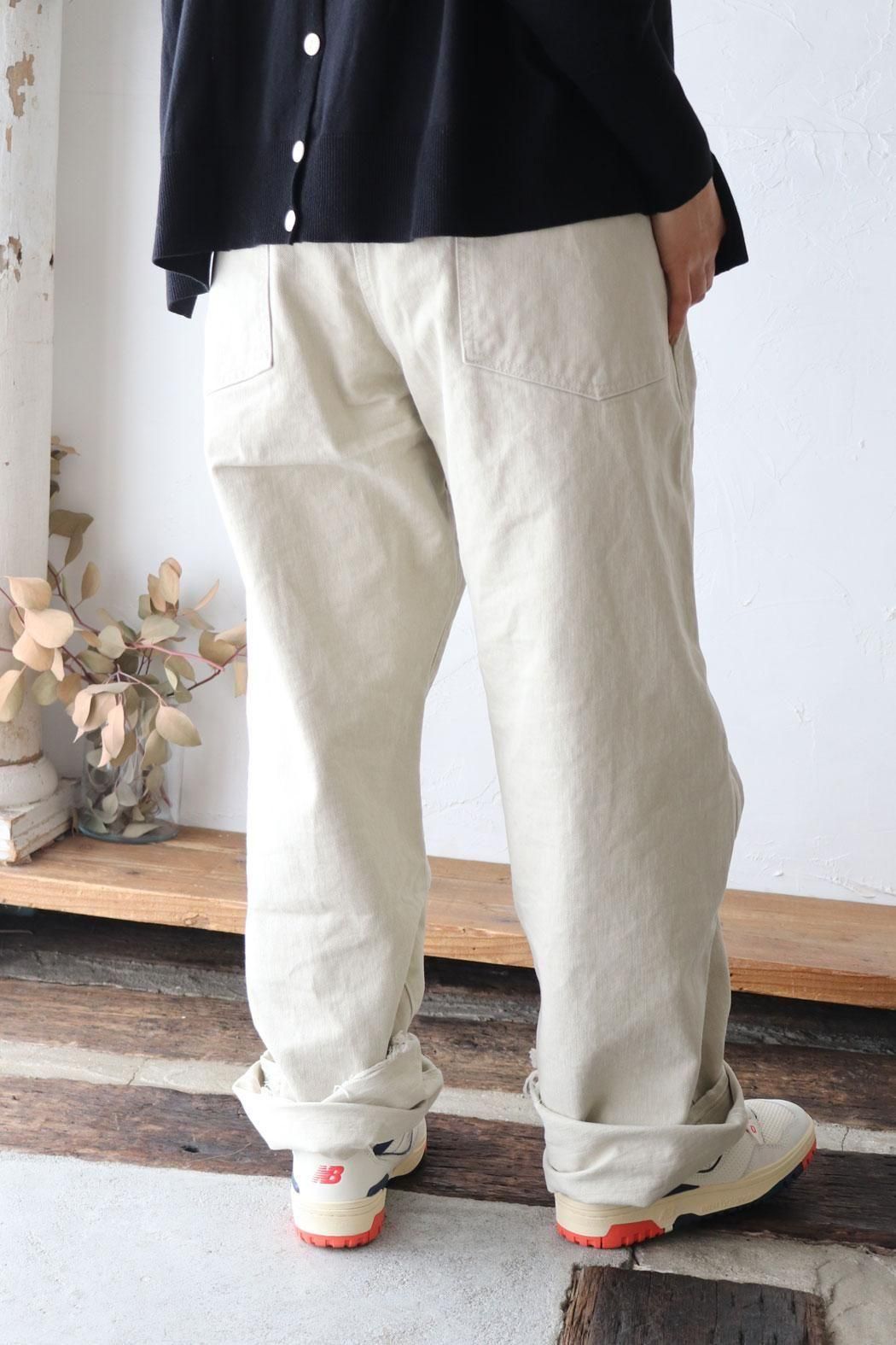 chimala（チマラ）】チノトラウザーズ32 ベージュ チノパンメンズ