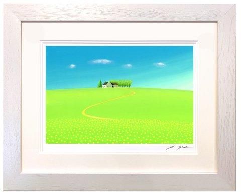 葉 祥明 限定版画 【新品】 額装 ☆ 直筆サイン・エディション有