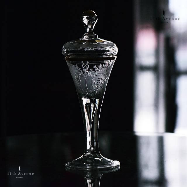 ドイツ 紋章入蓋付ゴブレット 18世紀 - 西洋アンティーク 11th Avenue