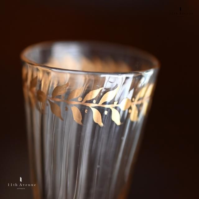 エミール・ガレ 初期作品 クロスモチーフ ガラス工芸品 アンティーク